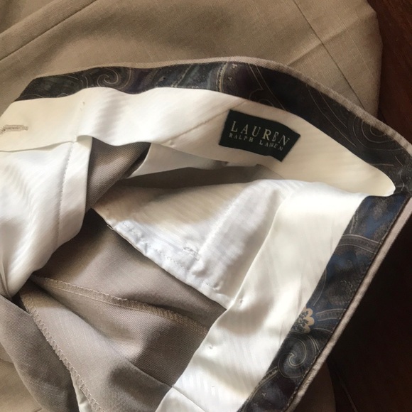 Men’s Polo Ralph Lauren Khaki Slacks - Picture 3 of 3
